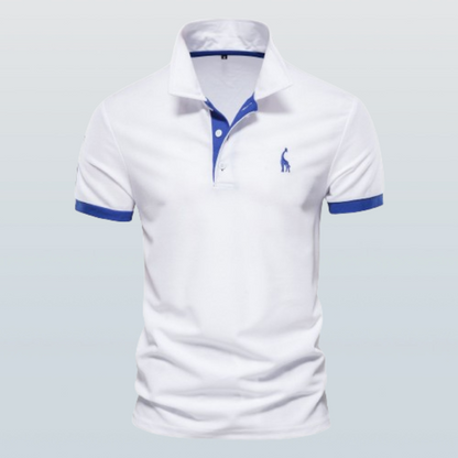 Image of Troy | Men's Slim Fit Short Sleeve Polo Shirt