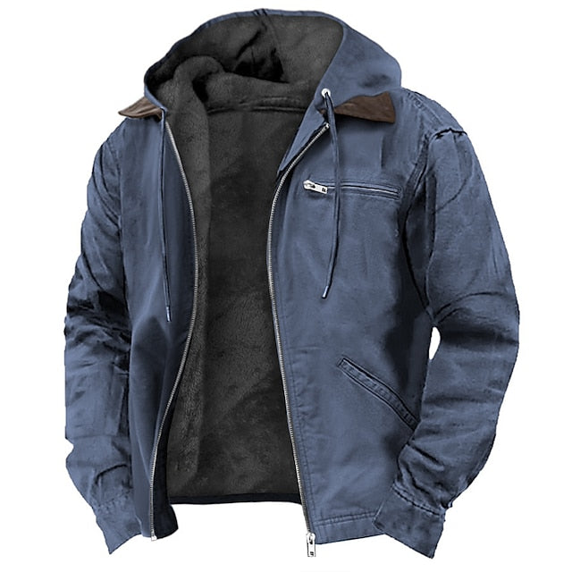 Men's Zipper Jacket With Pockets