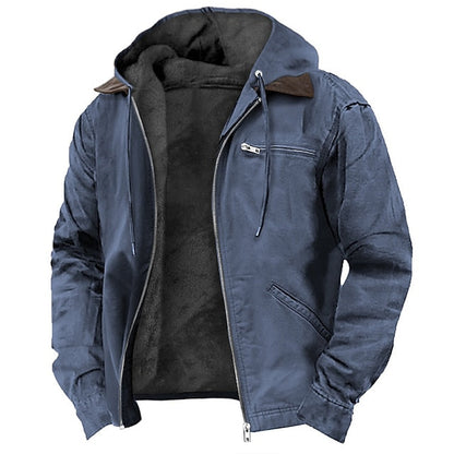 Men's Zipper Jacket With Pockets