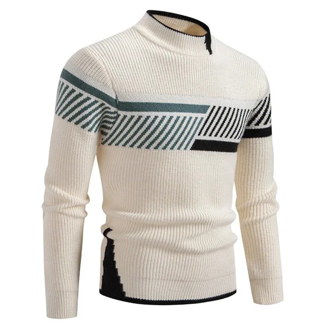 Lucas | Men's Graphic Pattern Crew Neck Sweater