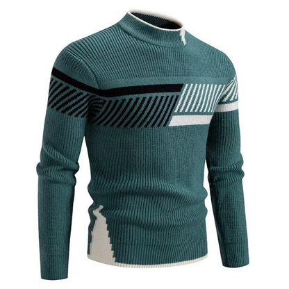 Lucas | Men's Graphic Pattern Crew Neck Sweater