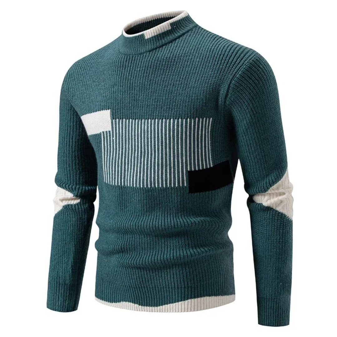 Lucas | Men's Graphic Pattern Crew Neck Sweater