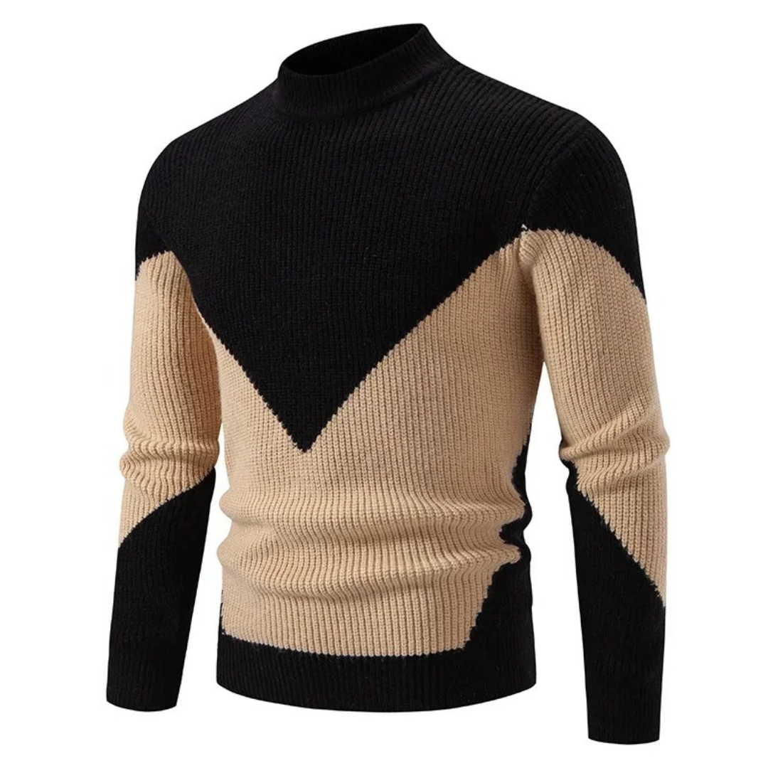 Lucas | Men's Graphic Pattern Crew Neck Sweater