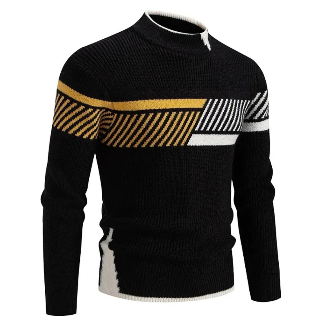 Lucas | Men's Graphic Pattern Crew Neck Sweater