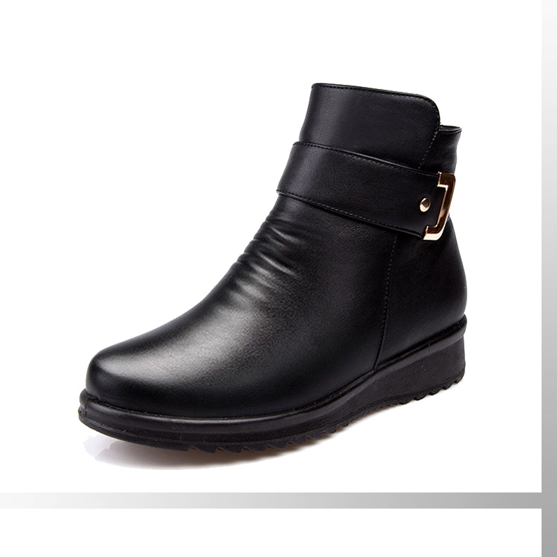 Women's Ankle Boots Buckle Strap