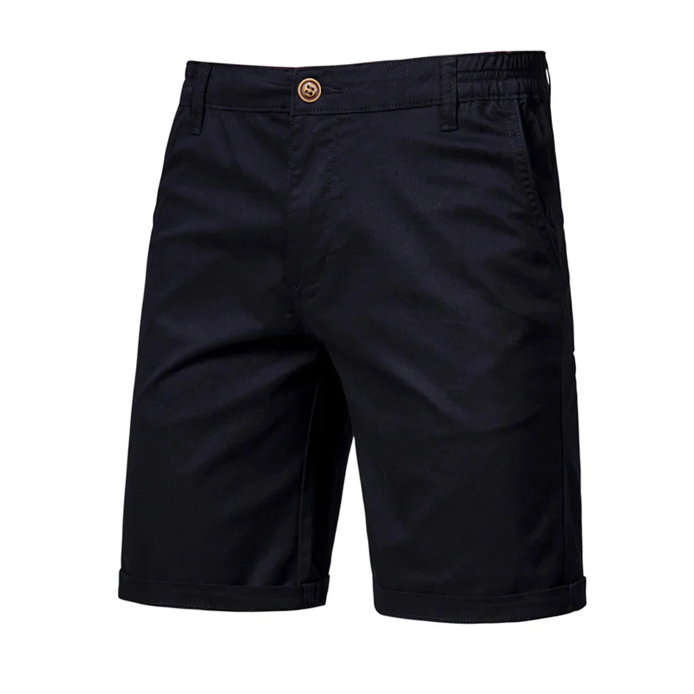 Men's Cuffed Chino Shorts - VibreMode