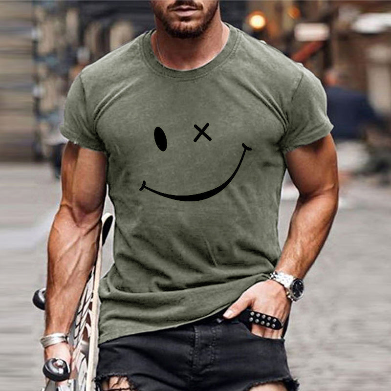 Image of Tyler | Men's Graphic Crew Neck T-Shirt