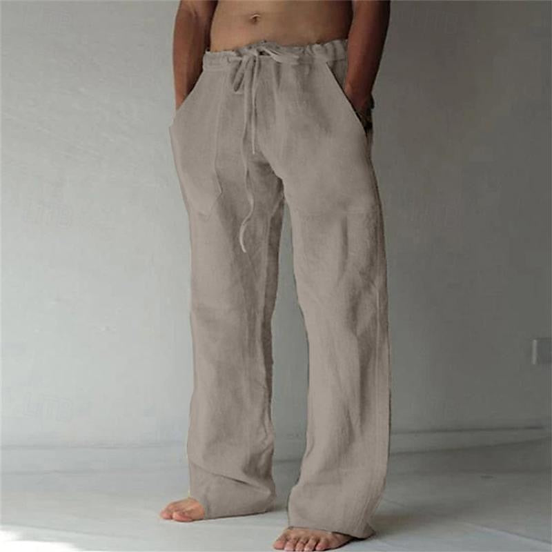 Men's Linen Casual Pants