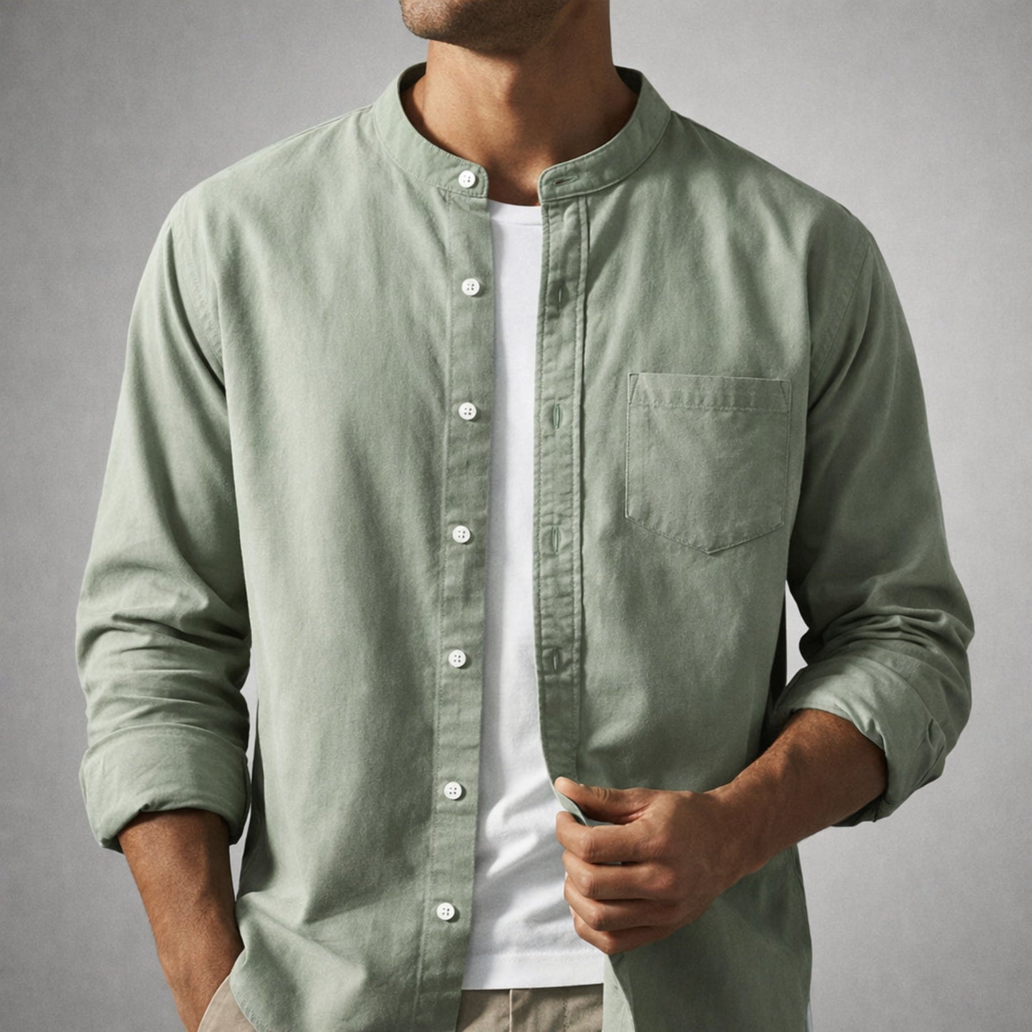 Casual Breathable Cotton Shirt