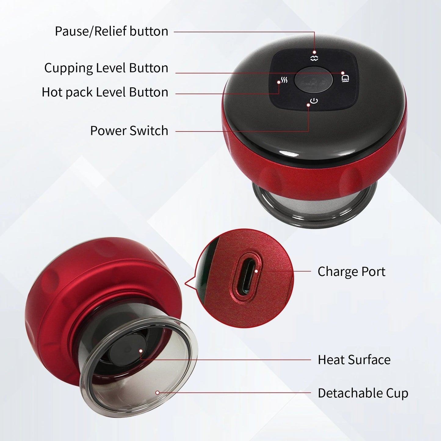 Electric Cupping Massager Vacuum Therapy