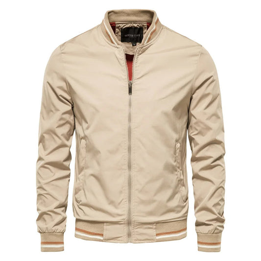 Lancaster Men's Lightweight Bomber Jacket - VibreMode