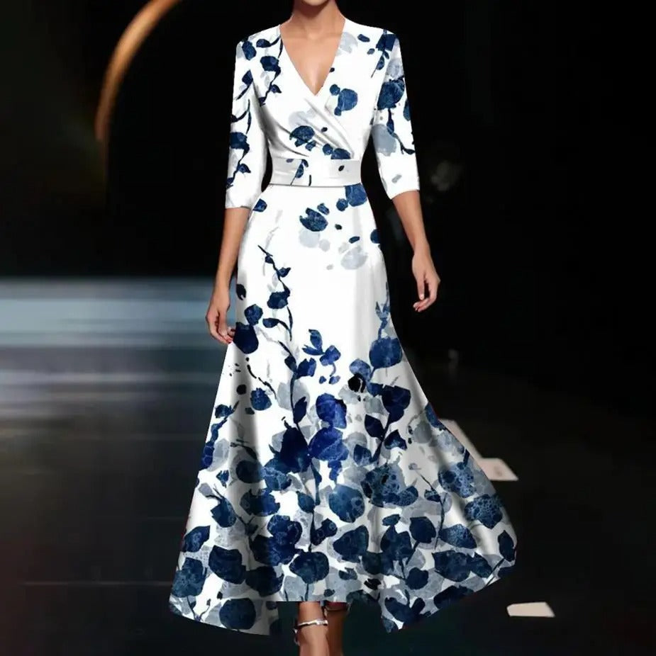 Beautiful Print Midi Sundress