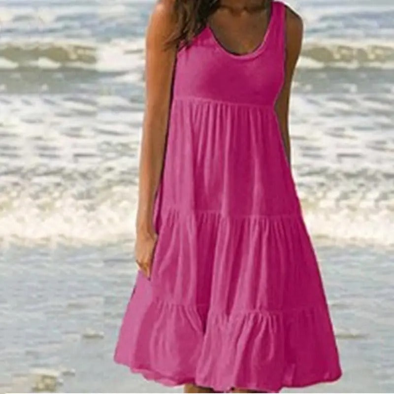 Women's Bodycon Dress Open Back Solid