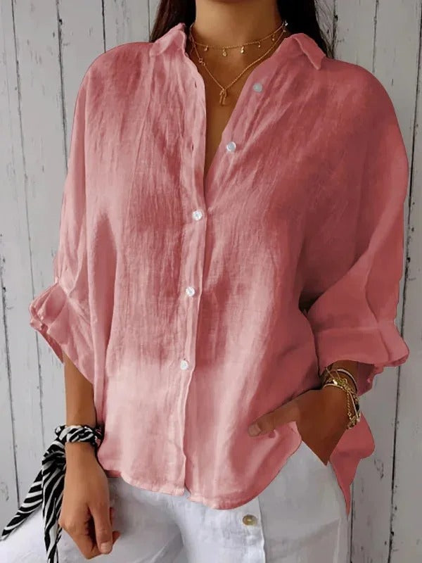 Casual Cotton Linen Shirt