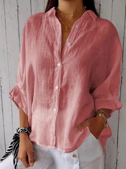 Casual Cotton Linen Shirt