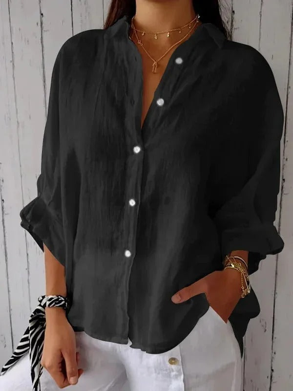 Casual Cotton Linen Shirt