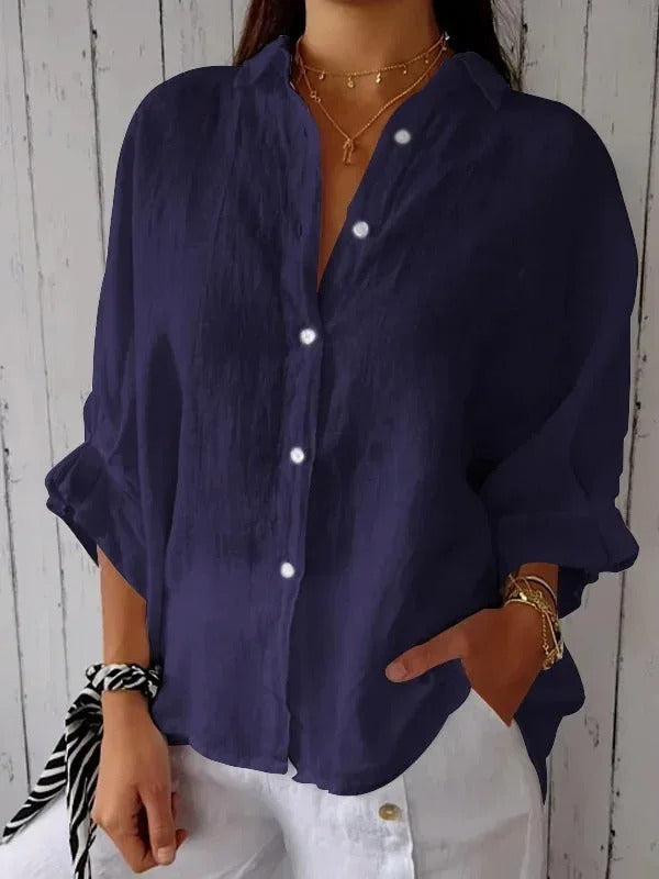 Casual Cotton Linen Shirt