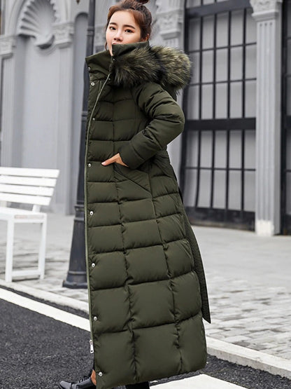 Warm Women's Parka Puffer Jacket Coat