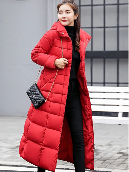 Warm Women's Parka Puffer Jacket Coat