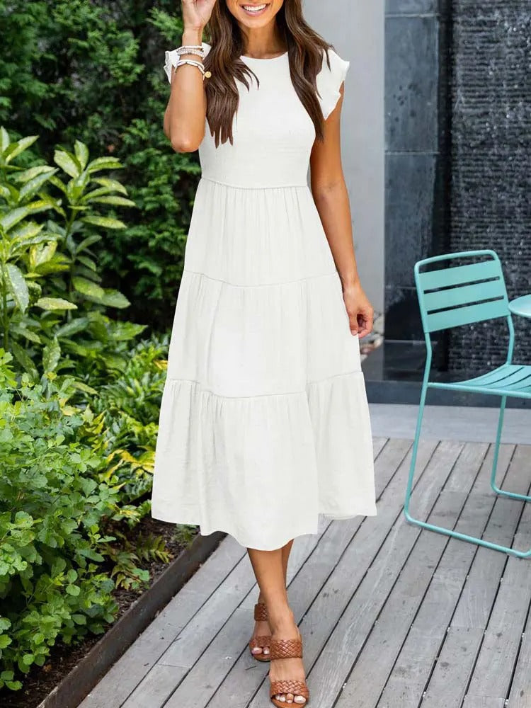 Women's Flowy Layered Dress