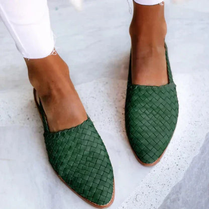 Handmade Leather Flat Sandals