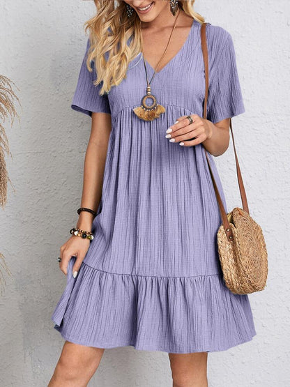 Elegant Maternity Dress Belly Coverage