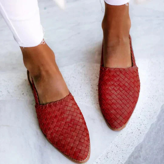 Handmade Leather Flat Sandals