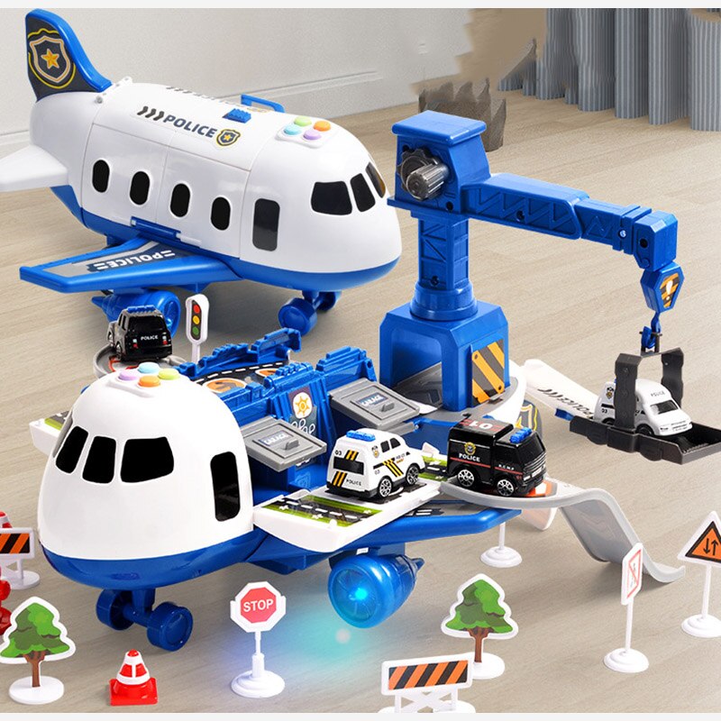 Airplane Playset Construction Vehicles Large