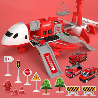 Airplane Playset Construction Vehicles Large
