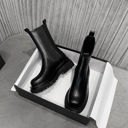 Timeless Leather Ankle Boots