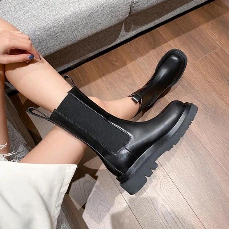 Women's Ankle Boots Pull-On Style