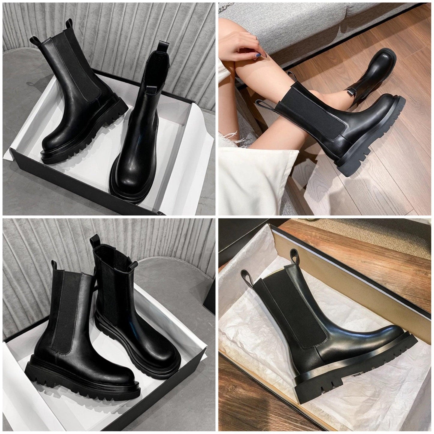 Classic Leather Boots