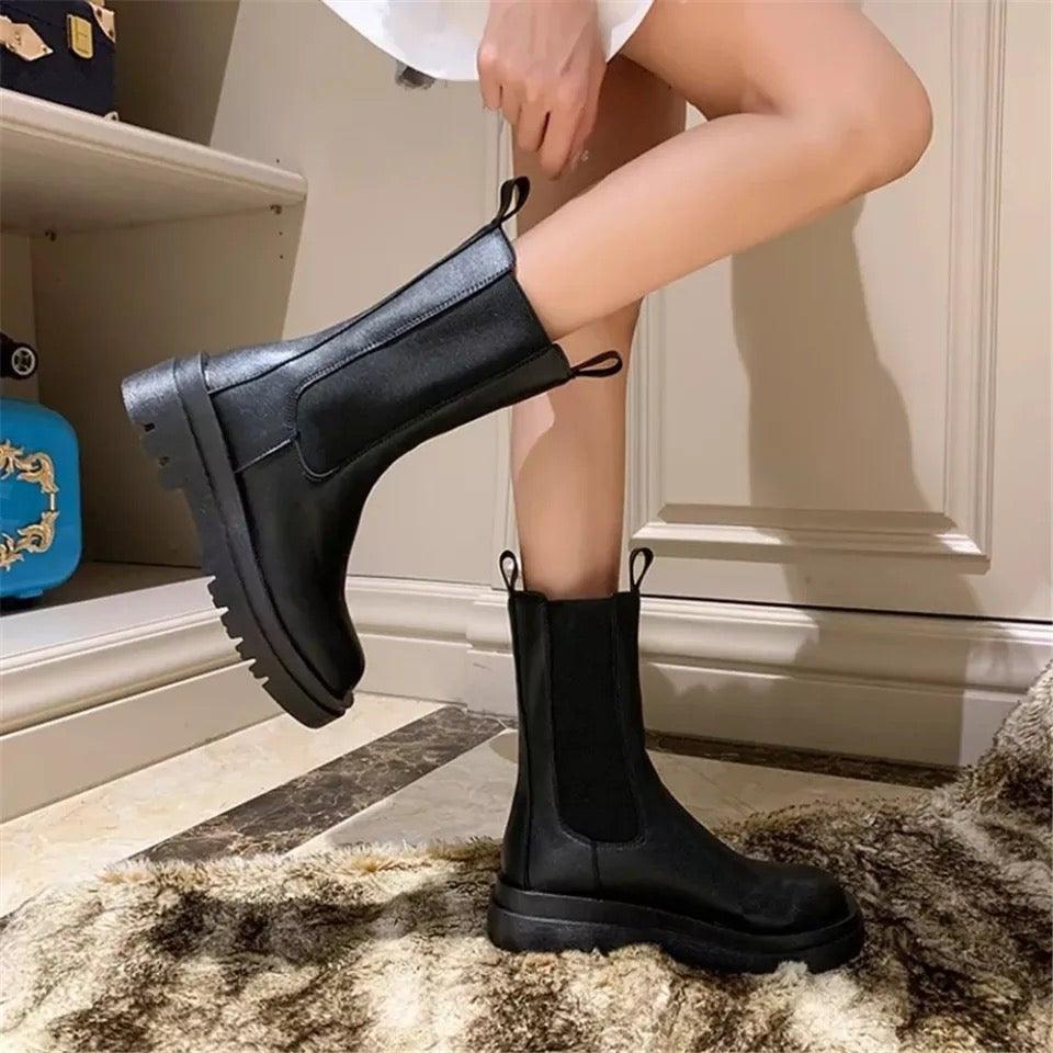 Timeless Leather Ankle Boots