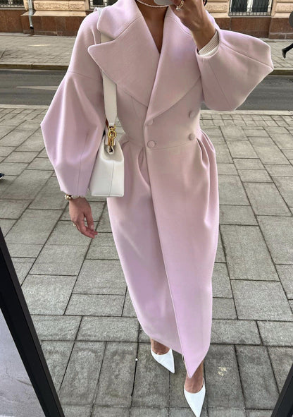 Image of Vicki | Women's Double-Breasted Long Coat