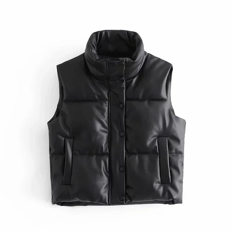 Vicki Women's Quilted Puffer Vest - VibreMode