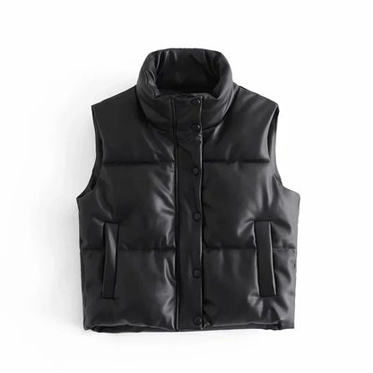 Vicki Women's Quilted Puffer Vest - VibreMode