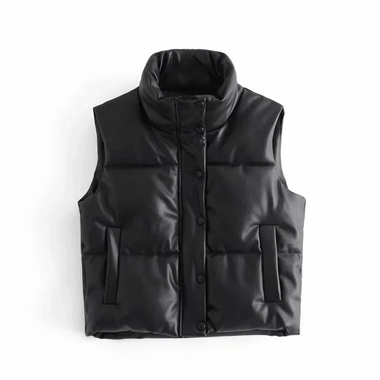 Vicki Women's Quilted Puffer Vest - VibreMode