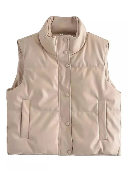 Image of Vicki | Women's Puffer Vest Quilted Jacket