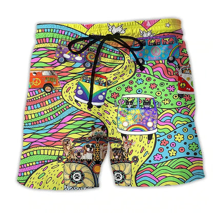 Image of Vince | Men's Printed Swim Trunks
