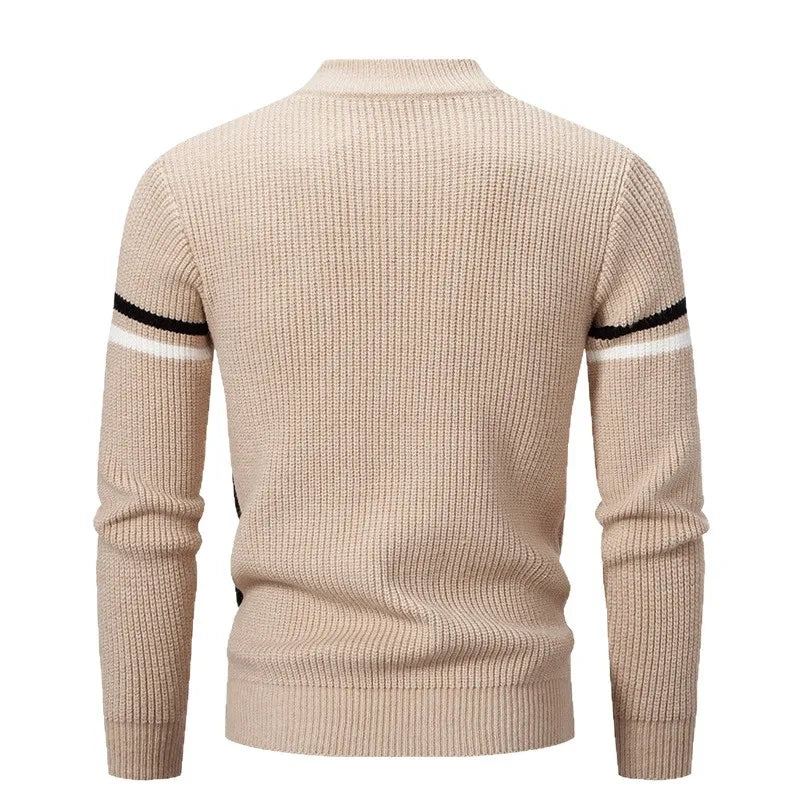 Image of Vincent | Men's Color Block Pullover Sweater