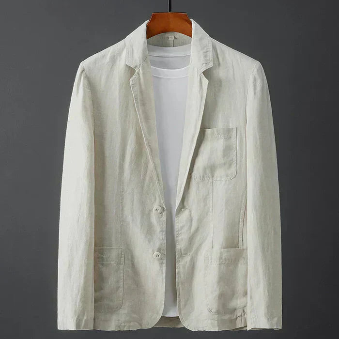 Women's Linen Blazer - VibreMode