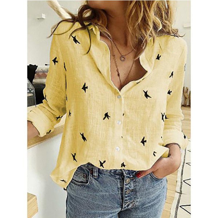 Elegant Cotton Ladies Blouse