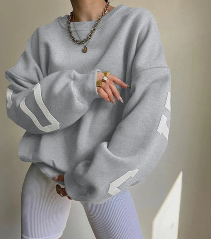 Image of Virginia | Women's Oversized Crew Neck Sweatshirt