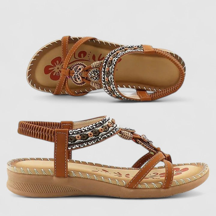 Comfortable Womens Slide Toe Sandals
