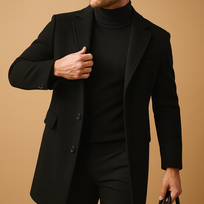 Jonathan Men's Formal Overcoat - VibreMode
