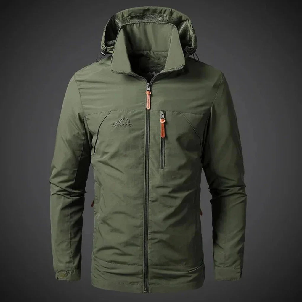 Men's Waterproof Windbreaker Jacket - VibreMode