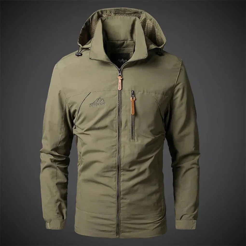 Men's Waterproof Windbreaker Jacket