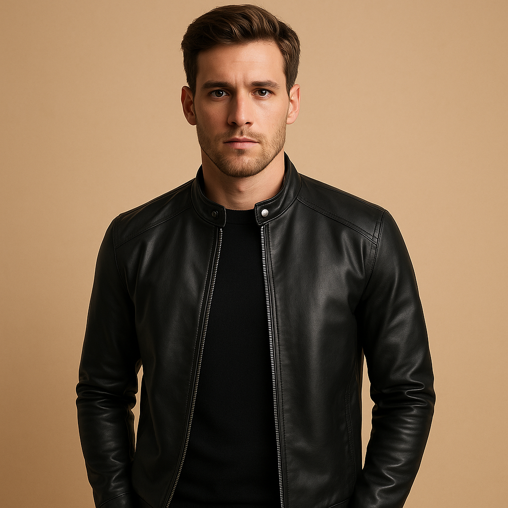 Men's Waterproof Biker Jacket - VibreMode