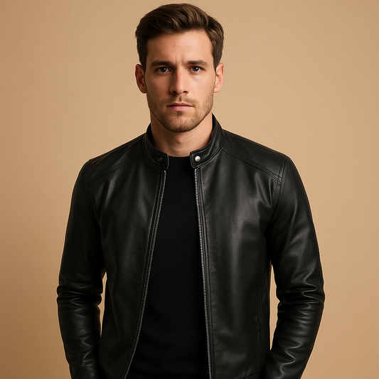 Men's Waterproof Biker Jacket - VibreMode