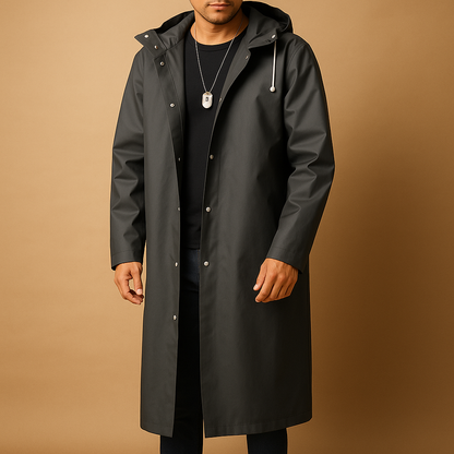 Waterproof Mens Long Parka Jacket - VibreMode
